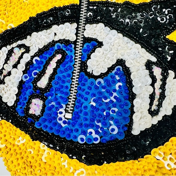 Discount Universe Trash TWO PIECE SET Sequin Beaded Festival Tube Top & Bottoms - Picture 9 of 13